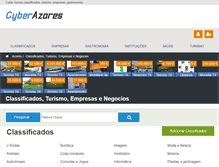 Tablet Screenshot of cyberazores.com